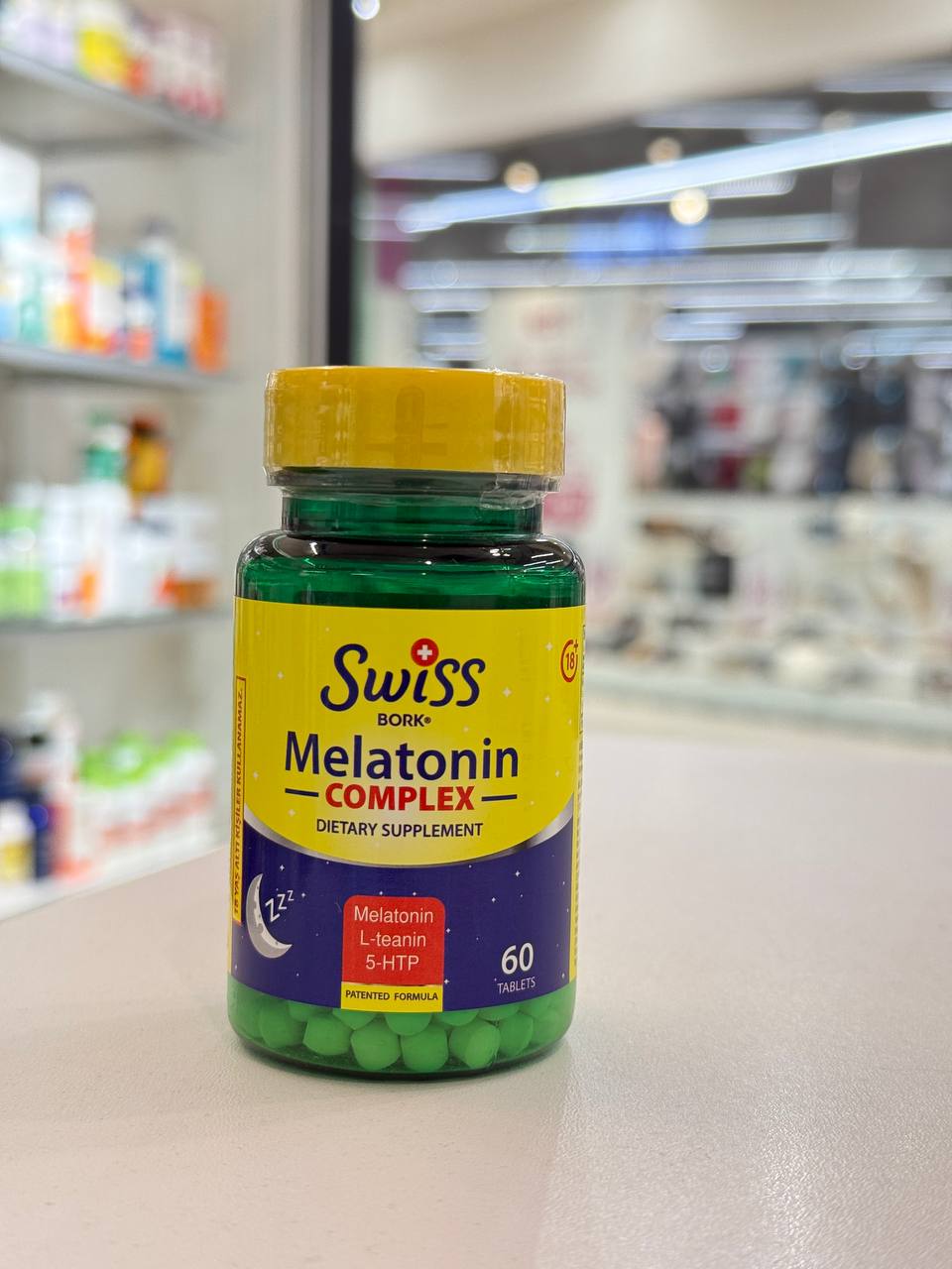 Swiss Комплекс для сна мелатонин, теанин, 5 htp