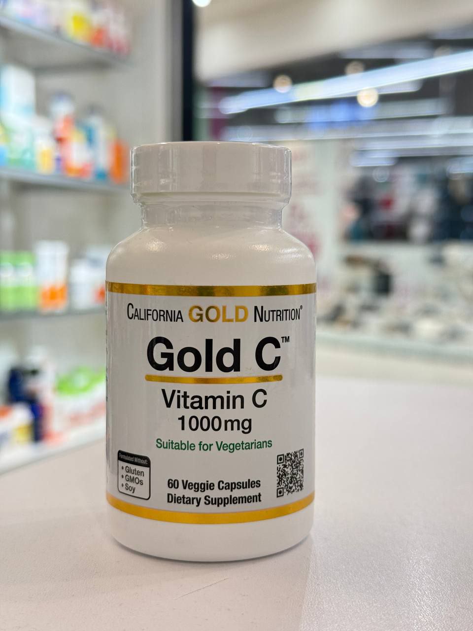 California Gold Витамин С 1000 мг 60 капсул